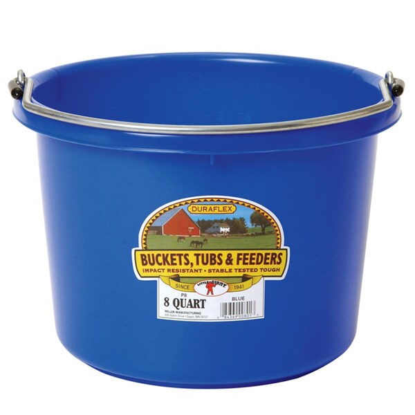 Miller 8 qt. Little Giant Bucket - Blue MI7099 - main